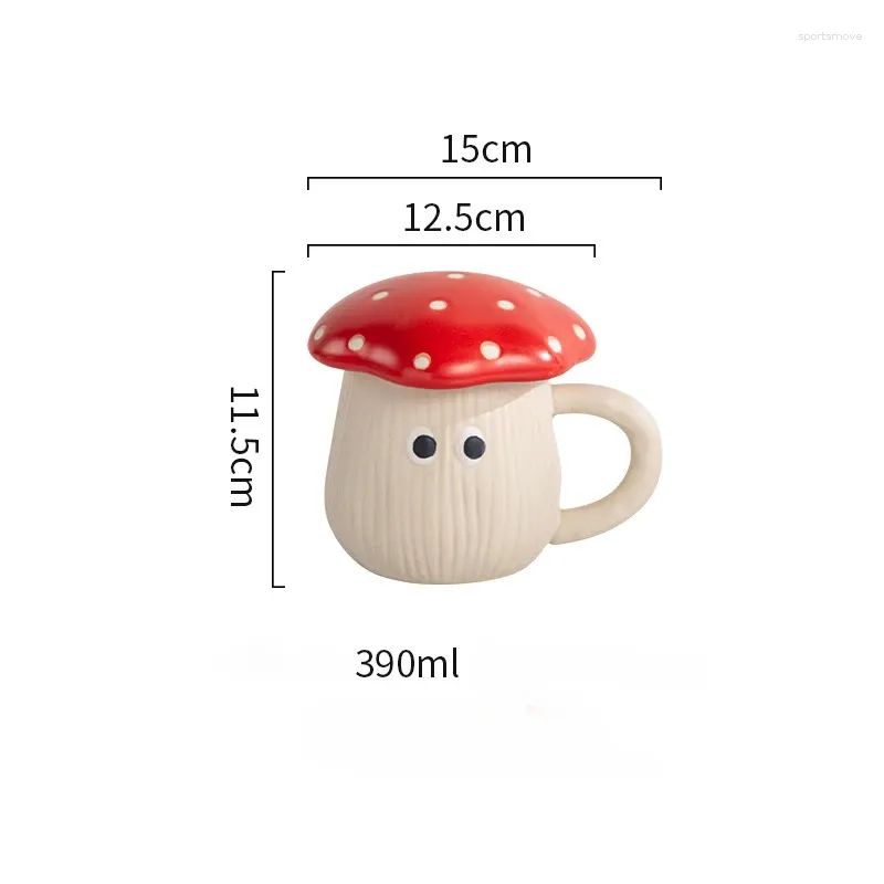 Red Mushroom mug