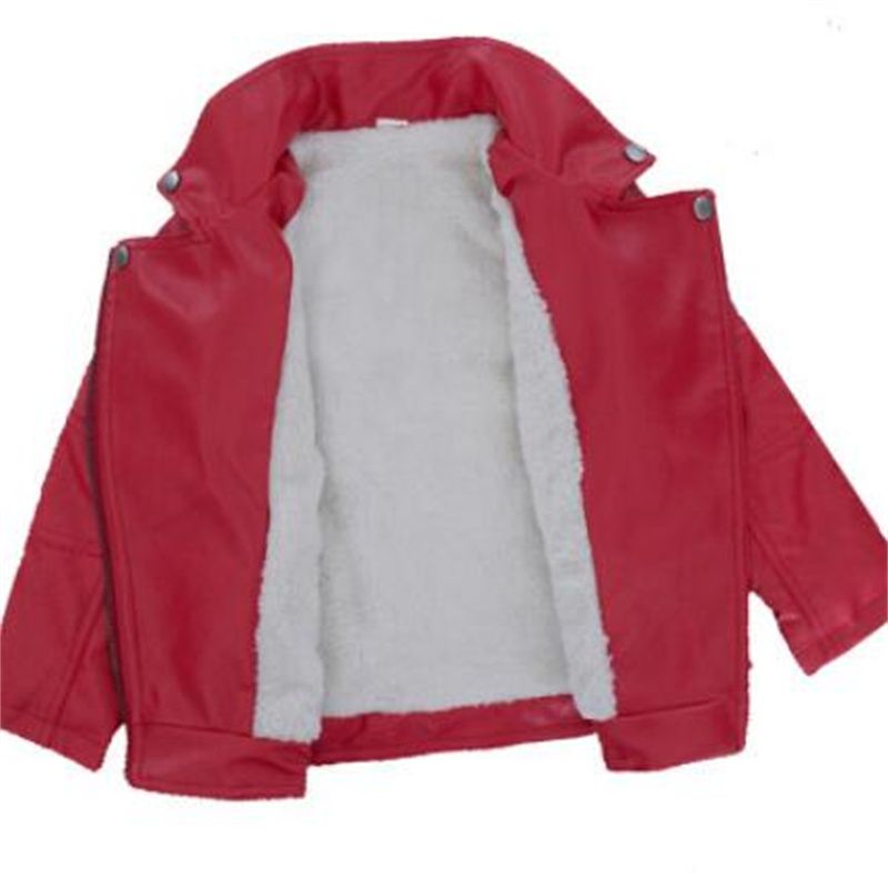 manteau d'hiver rouge