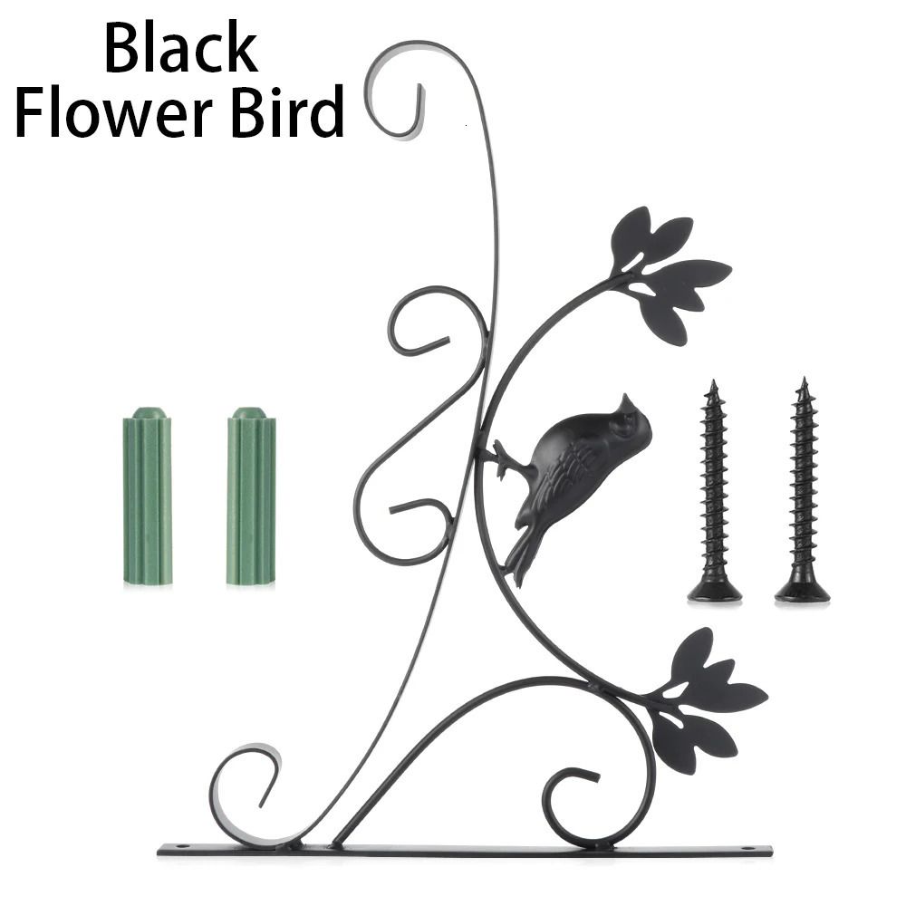 Oiseau à fleurs noires