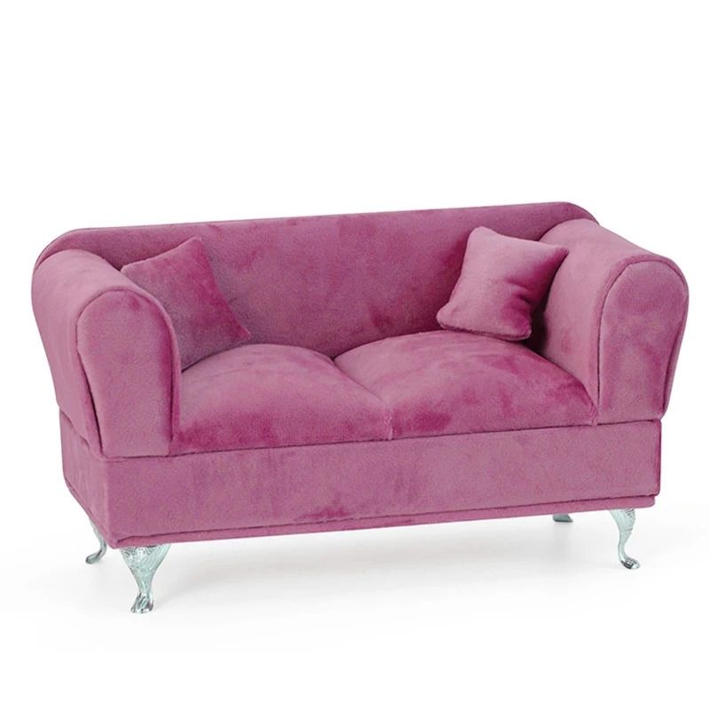 Pink Double Sofa