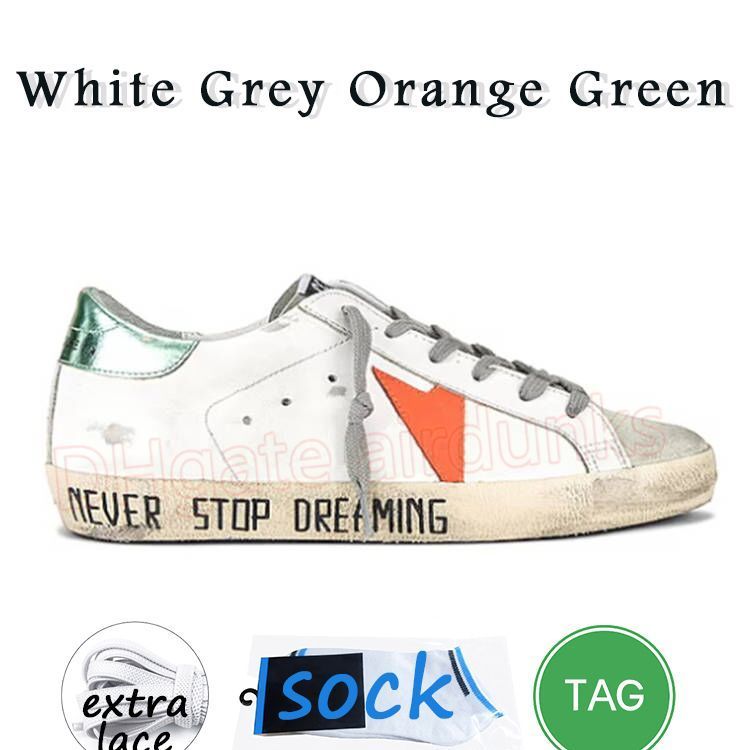 C58 White Grey Orange Green