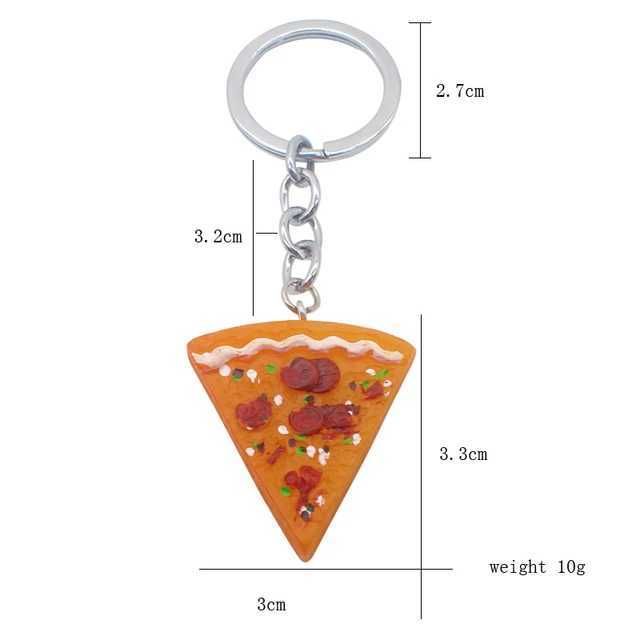 Pizza Keychain8