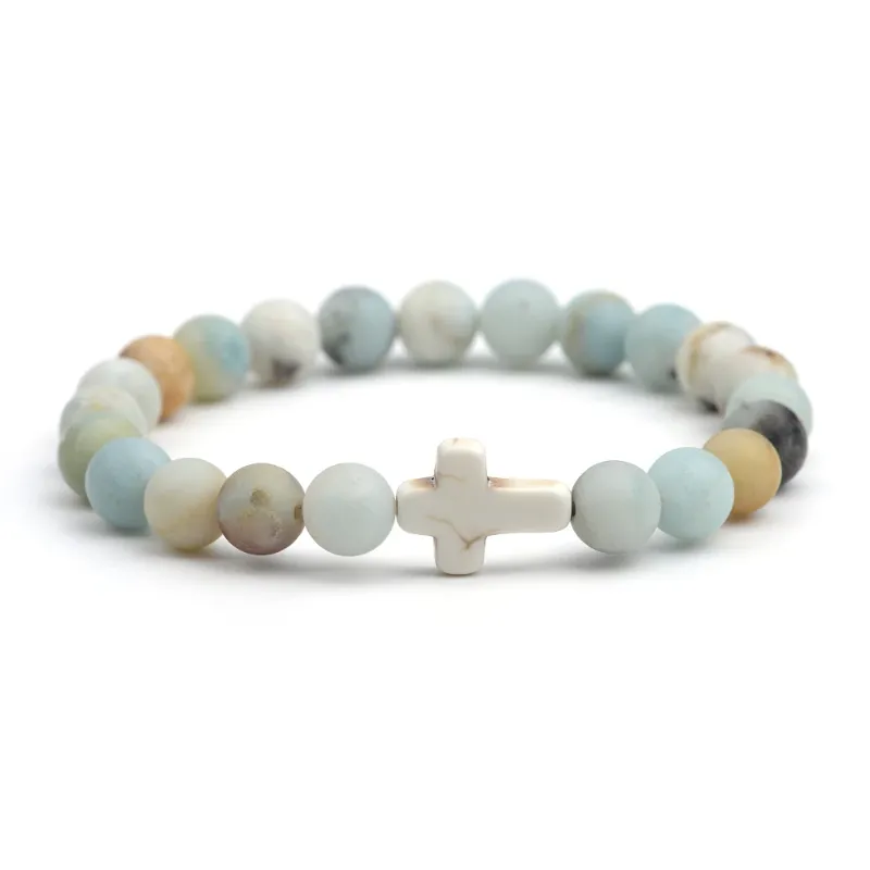 19cm Matte Amazonite