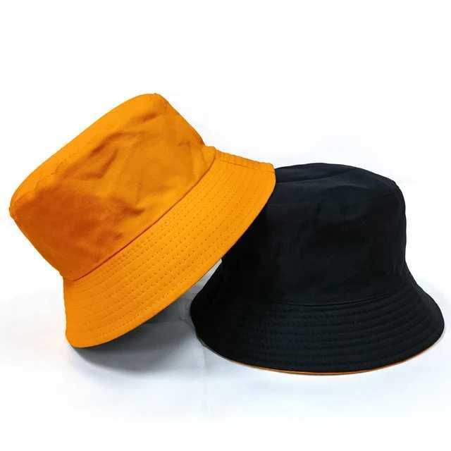 orange-black hat