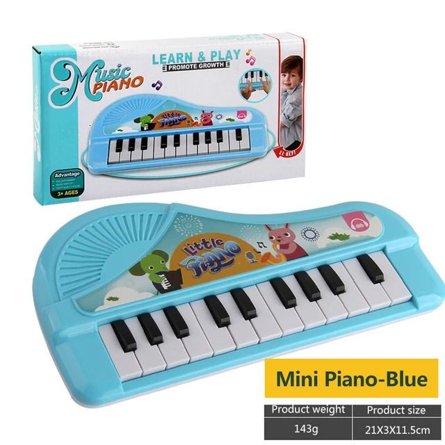 Mini Piano-bleu