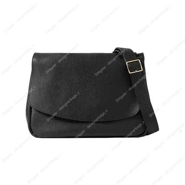 Black messenger bag