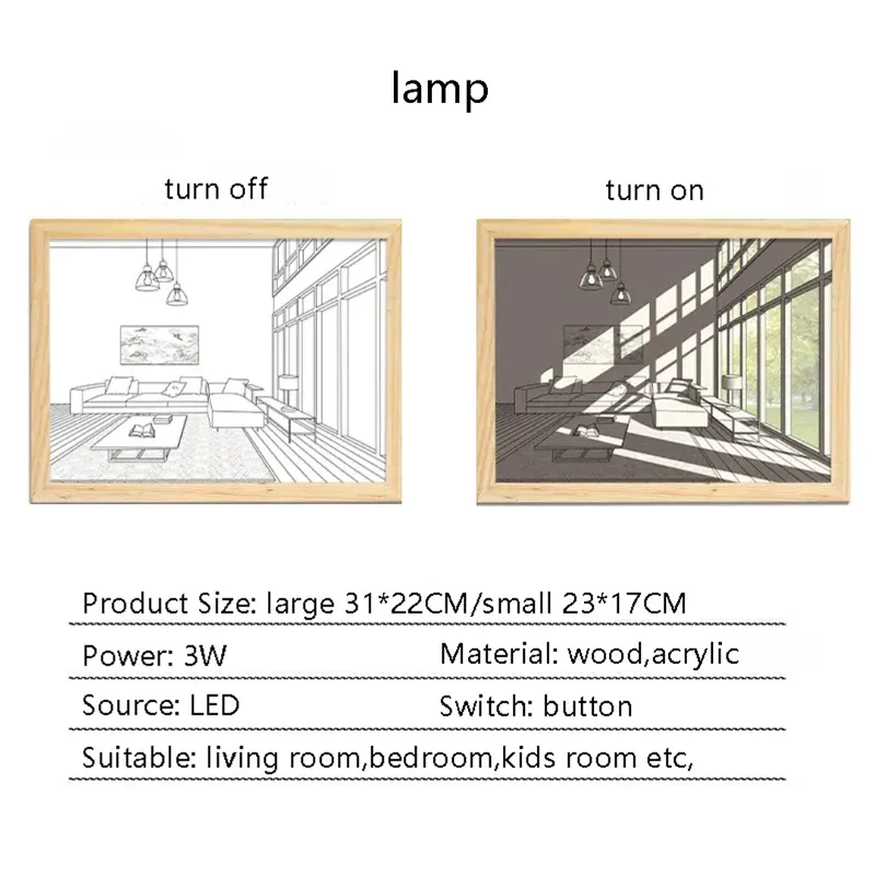 Chiny 23x17 cm lampa