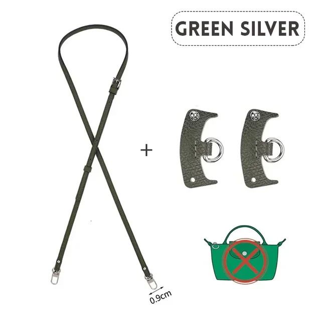 Grön silveruppsättning 0,9 utan väska
