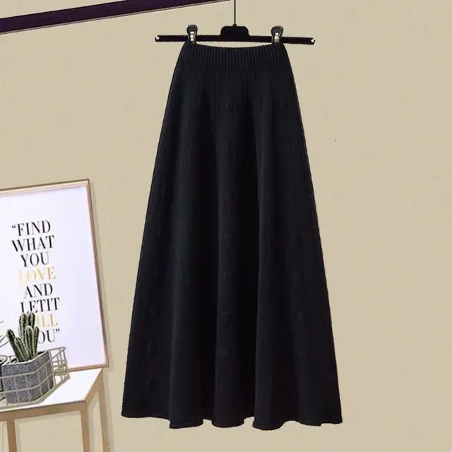 黒いスカート