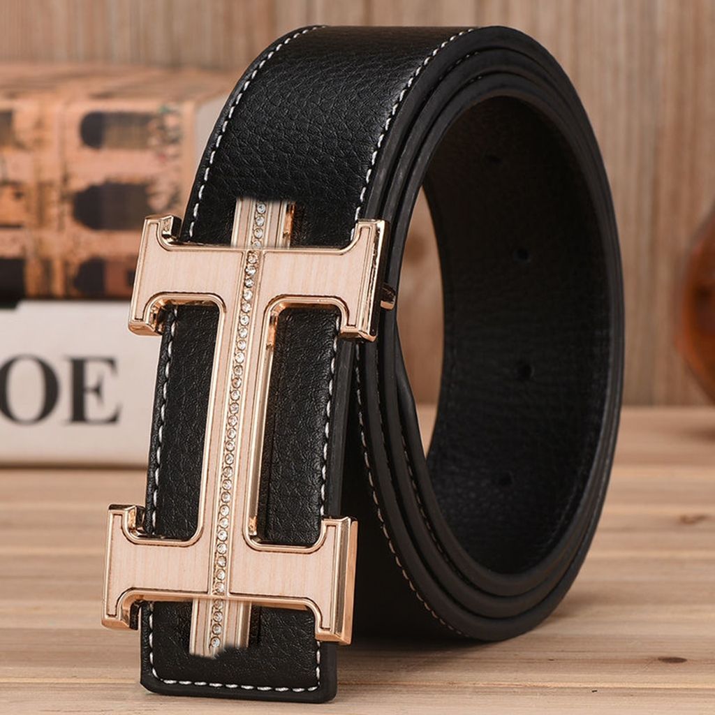 Gold buckle Black