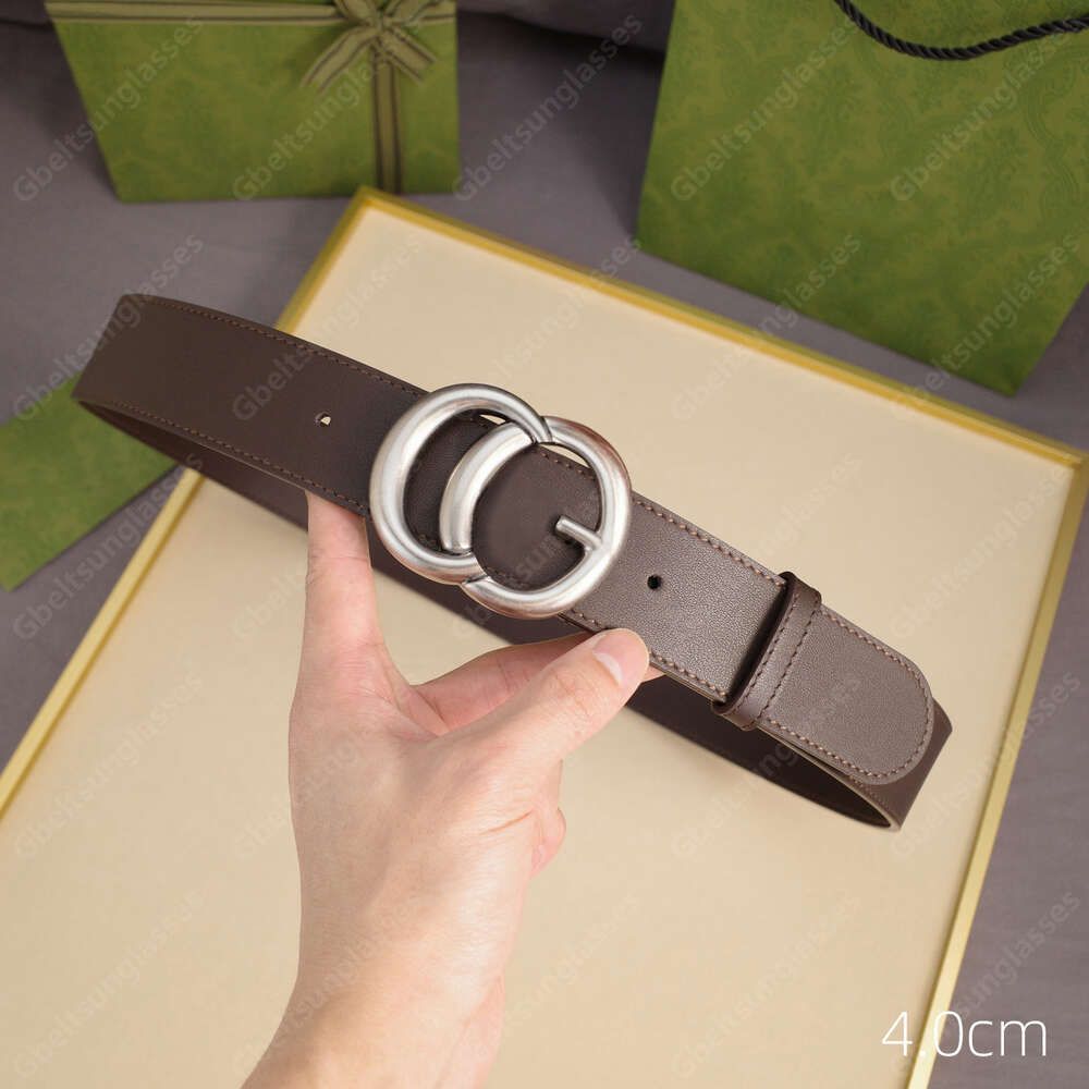 brown_silver buckle