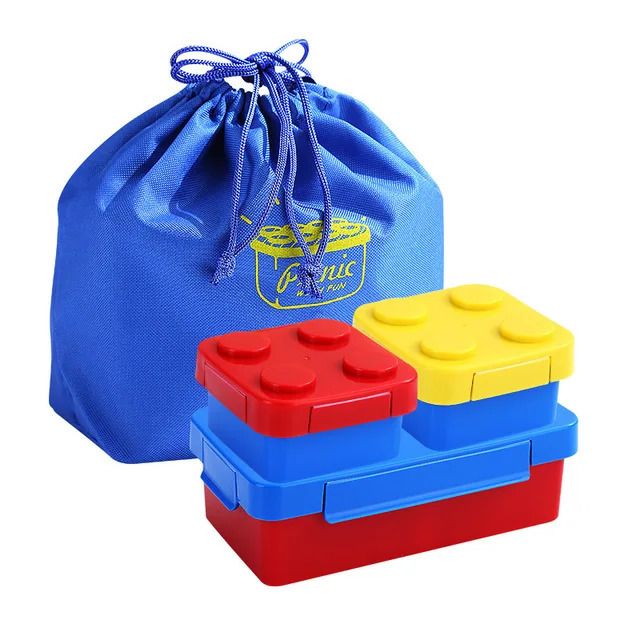 Bento Box Blue Bag