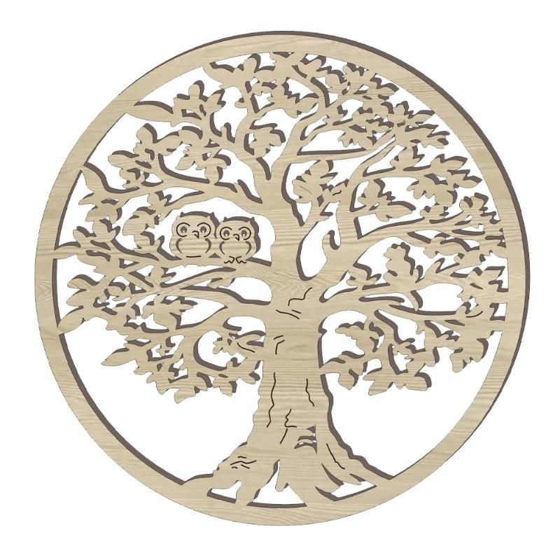 4st Tree of Life 11cm runda