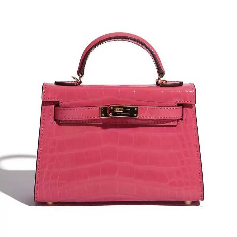 Rose Pink Secondgeneration Crocodile