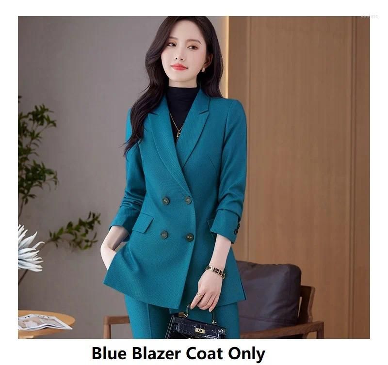 Blue Blazer Coat