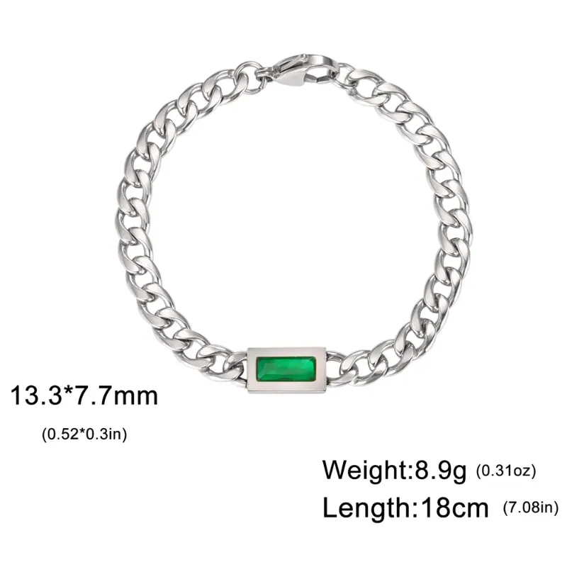 18cm Green-Steel Color