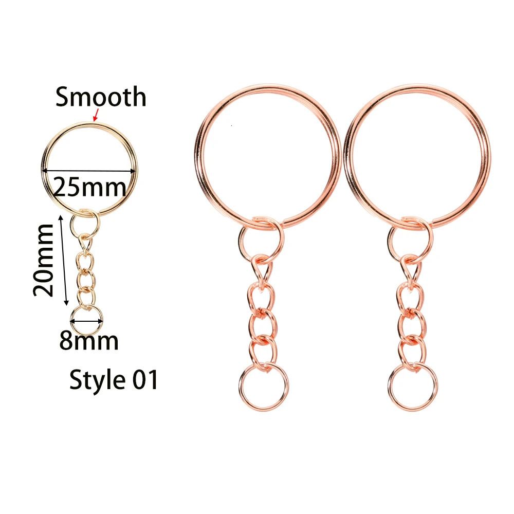 Rose Gold 01-25mm x 10 st