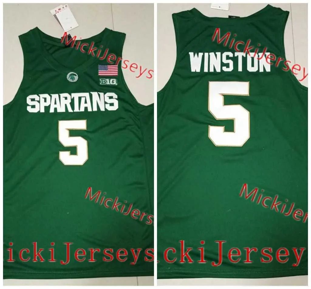 5 Cassius Winston Jersey