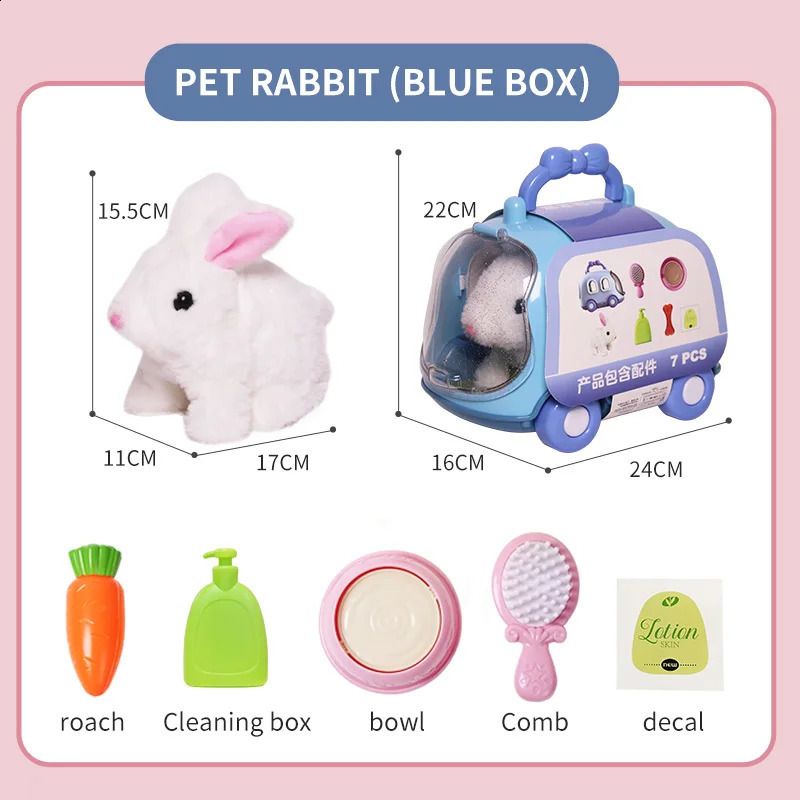 Cute Blue Rabbit-Other