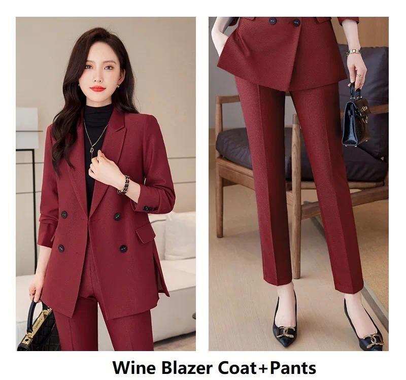 Wine Pantsuits