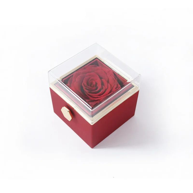 Rotating Gift Box-True Flower7