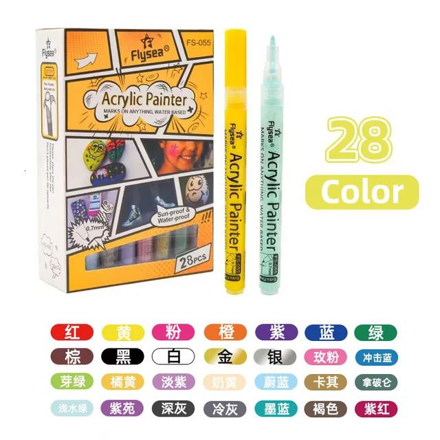 28 Color Set