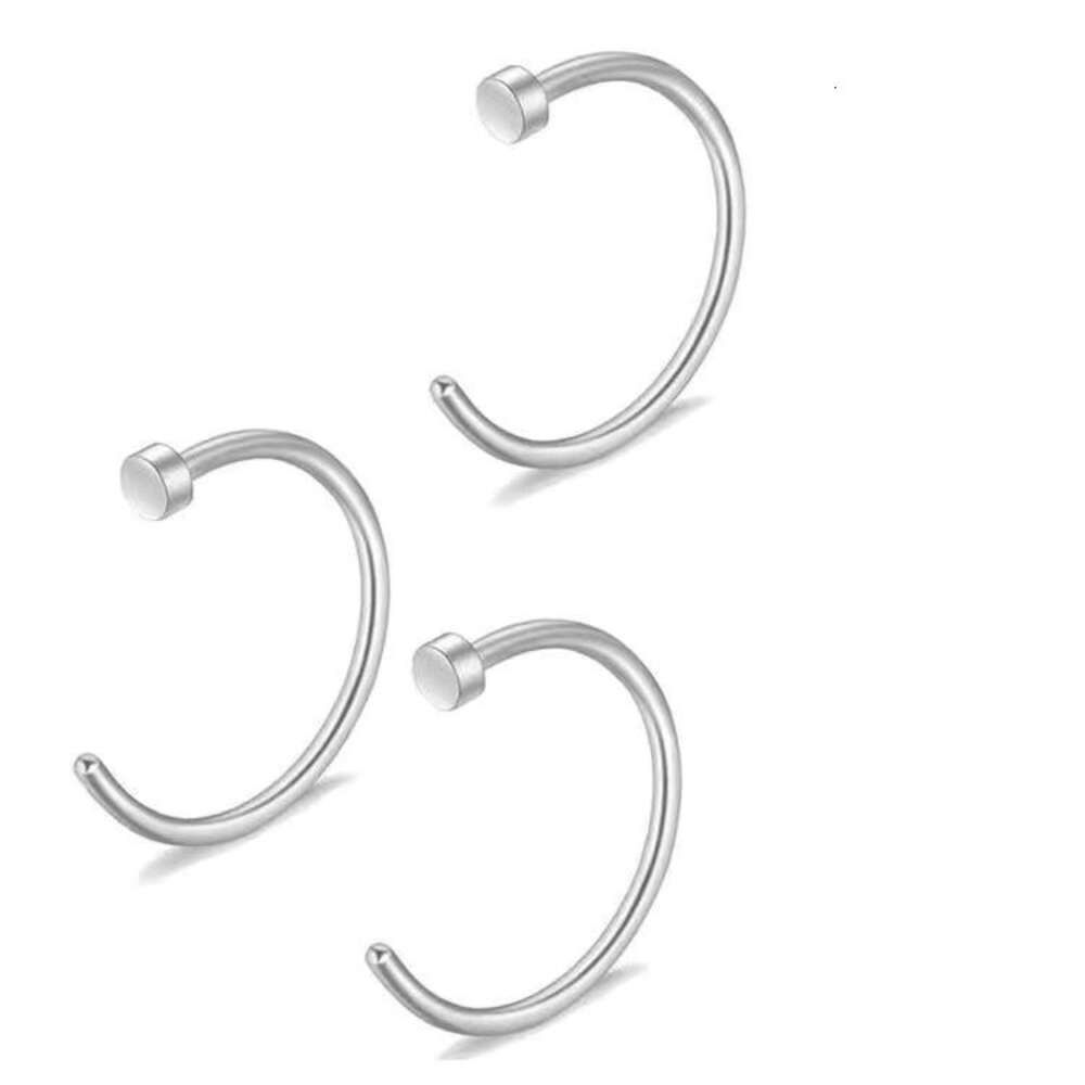 Round head clip [three pieces]