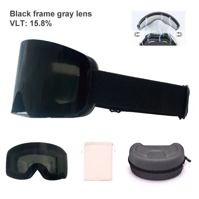gray lens black case