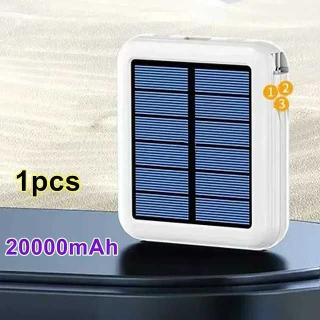 1pcs White 20000mah