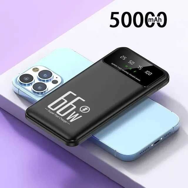 Svart 50000mAh