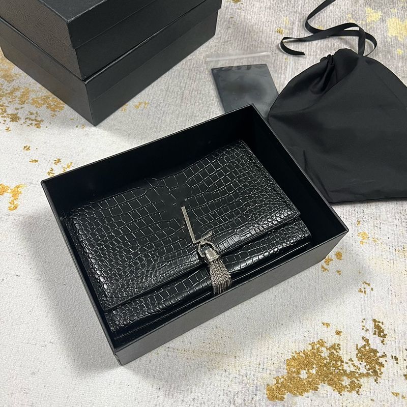 Silver tassel with box