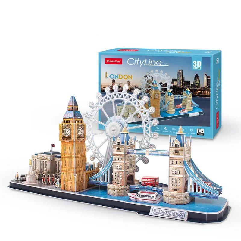 Puzzle 3D di Londra