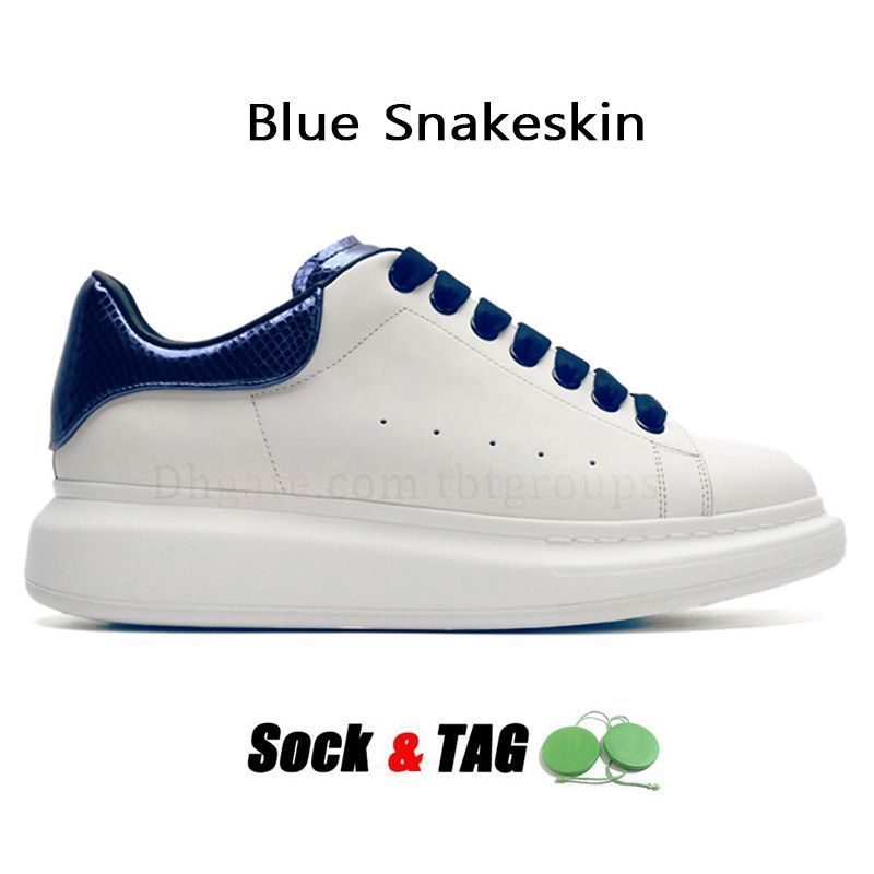 Pelle di serpente blu 36-45