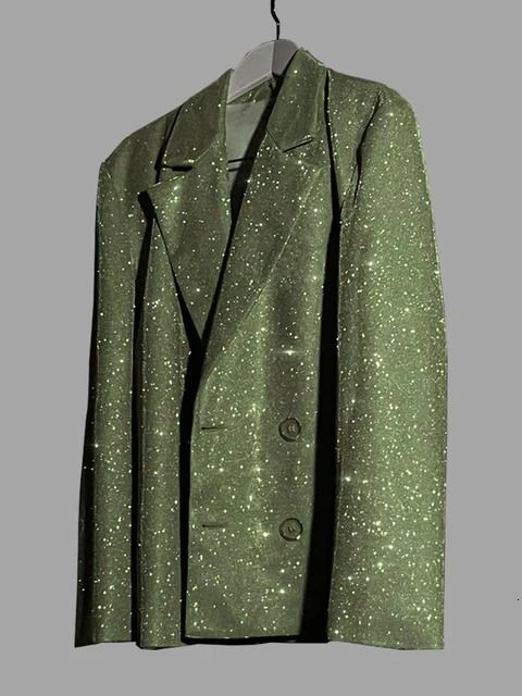 green blazer