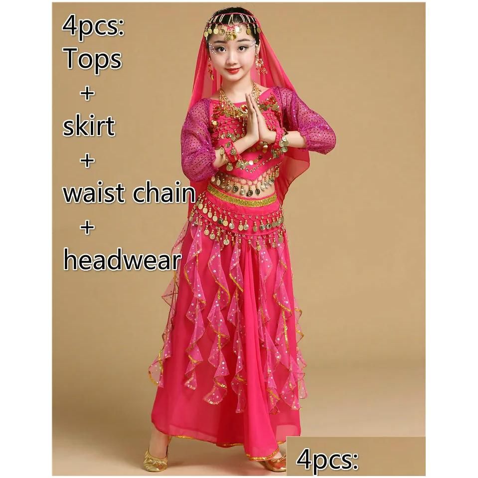 4Pcs Rose Red