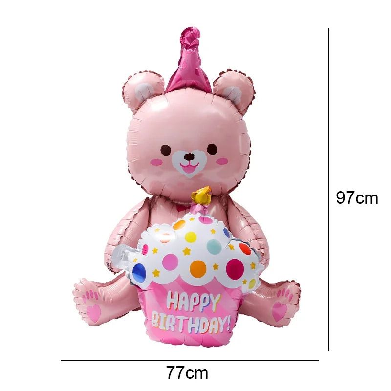 Pink Bear-(97x77cm)-As Showns