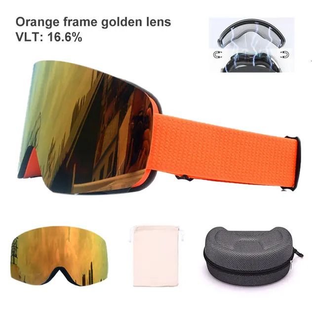 gold len orange case