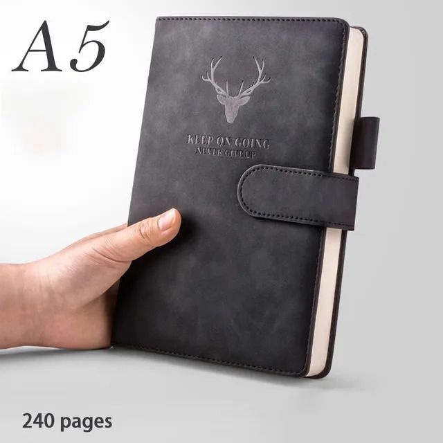 Black A5 240 Page