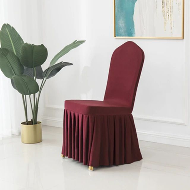 Dark Red-Fit All Chairs