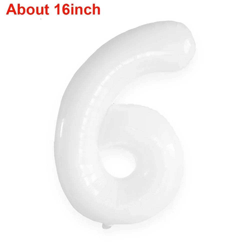 Número 6-(16 polegadas)-como mostrado