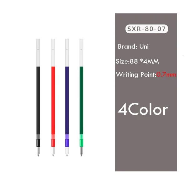Recharge 4 couleurs 0,7 mm