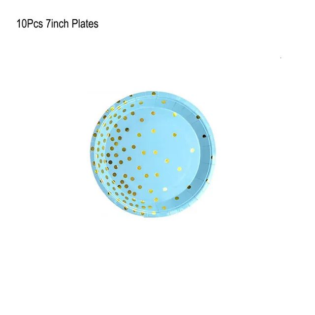 10pcs 7inch Plates-Other