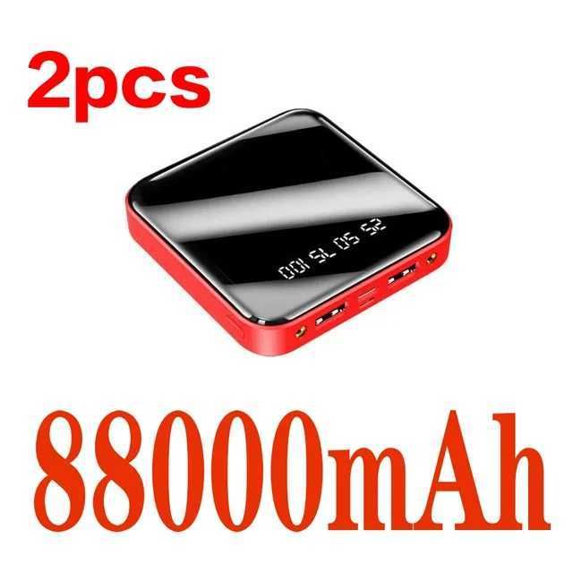 Red-88000Mah-2pcs