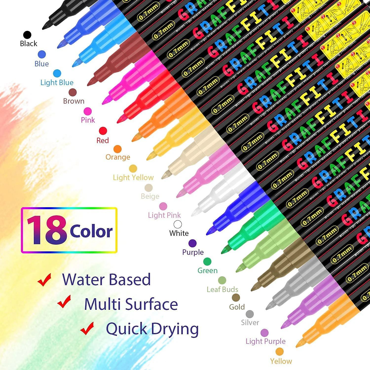 0.7mm 18 Colors1