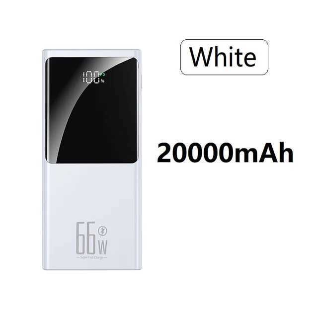 20000 mah bianco