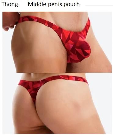 Thong middle pouch