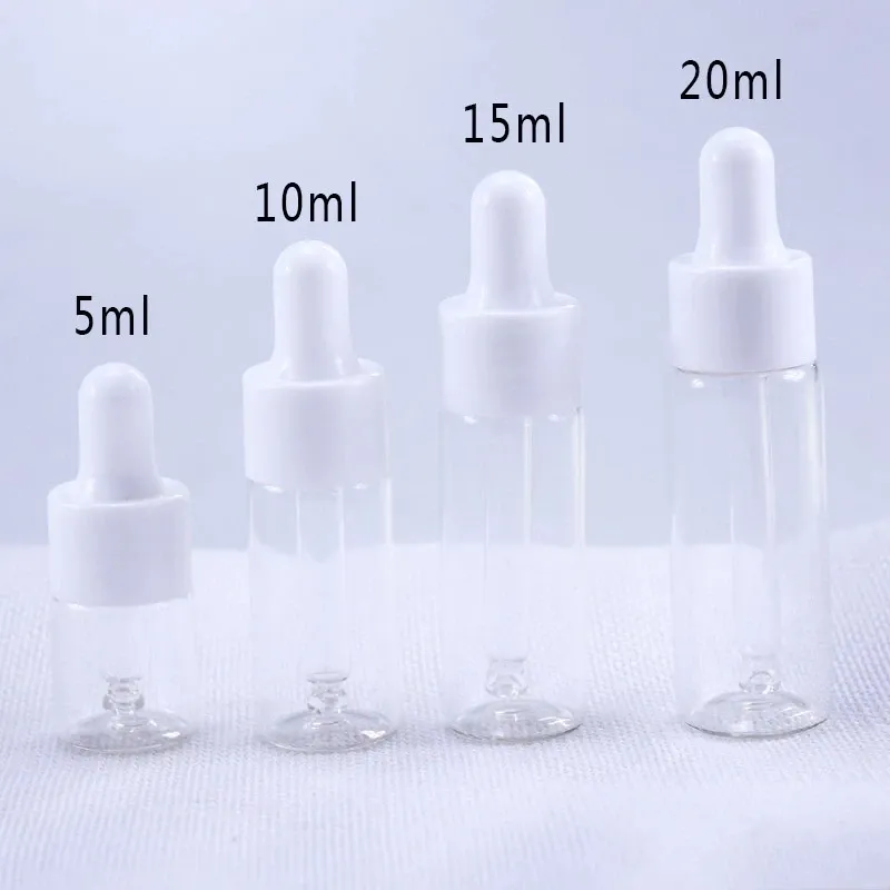 흰색이있는 5ml 흰색 캡