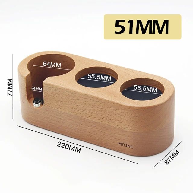 51 mm houten 1 stuk