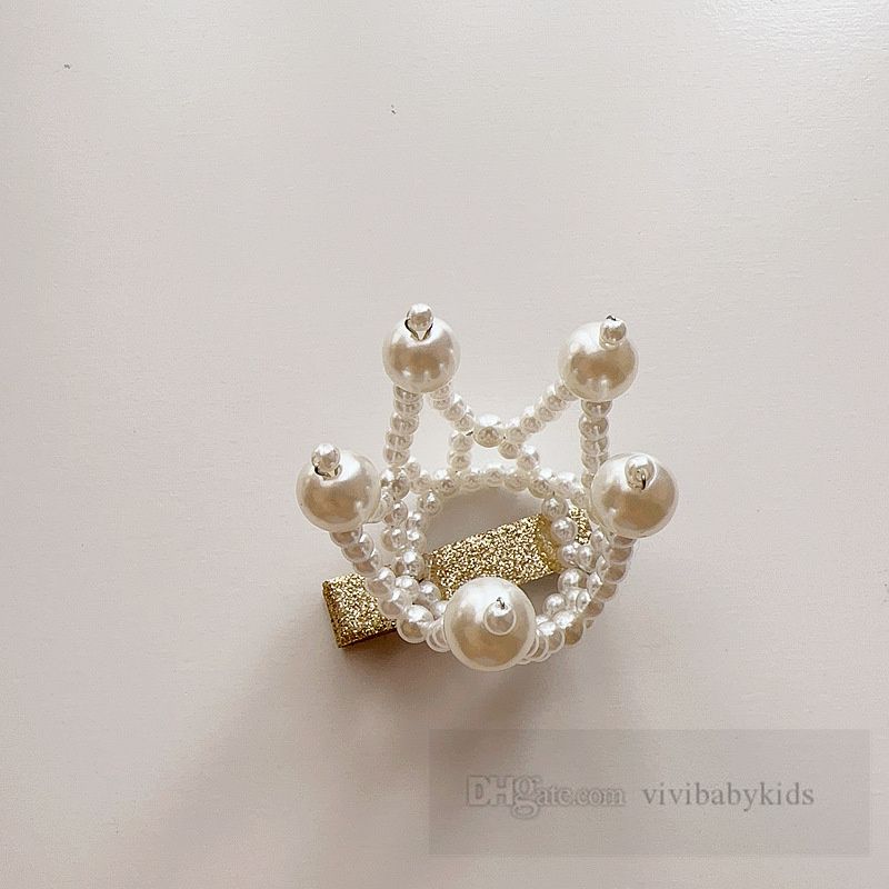 Peedpins de 5 cm de perlas Crown