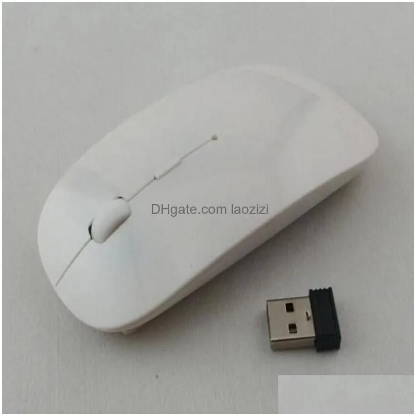 Mouse wireless Bianco.